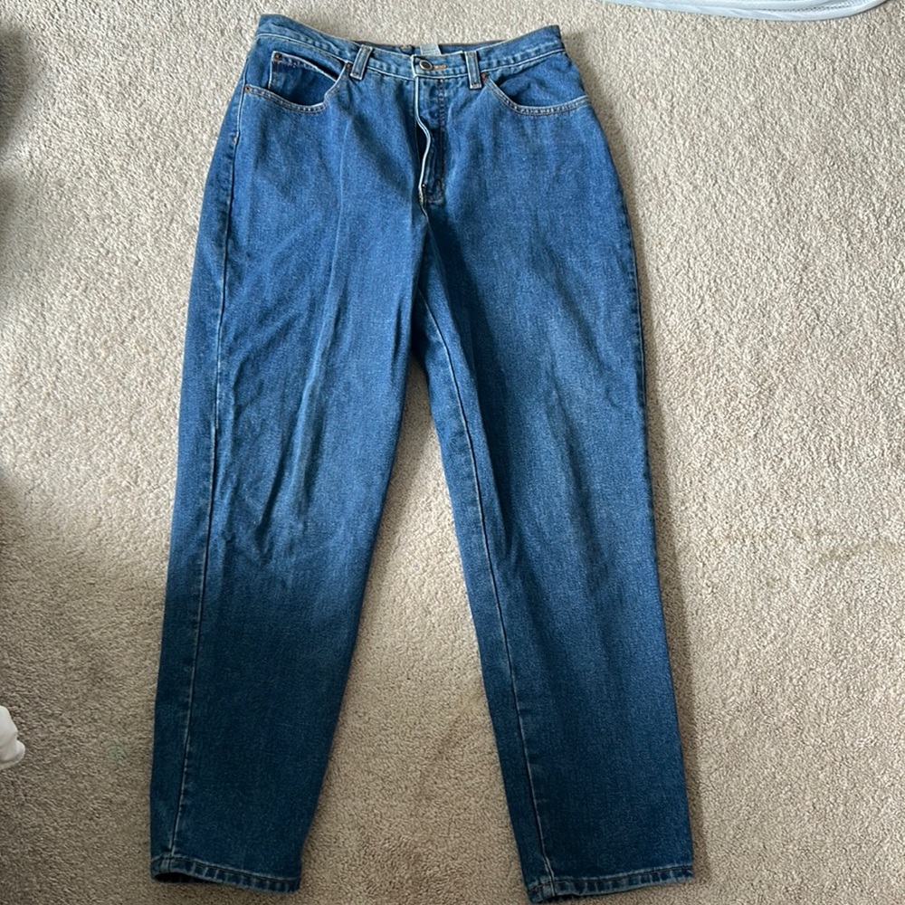 straight leg Rio blue jeans